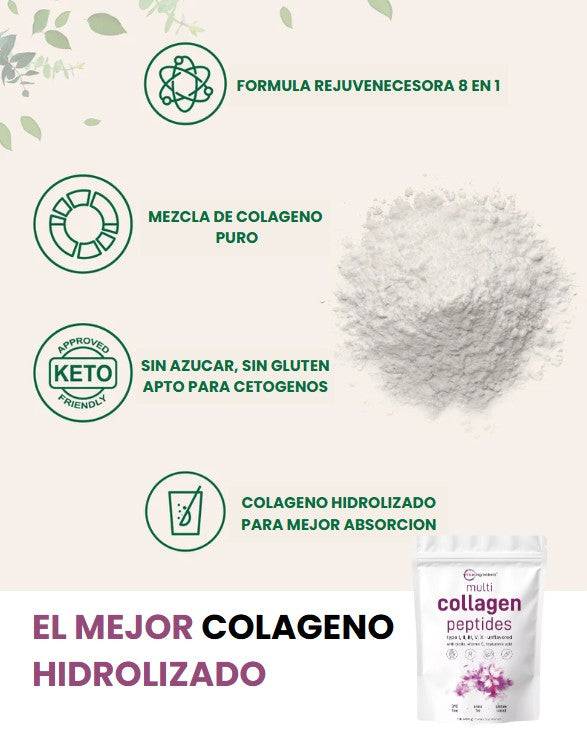 Multi Collagen Peptidos de Colageno