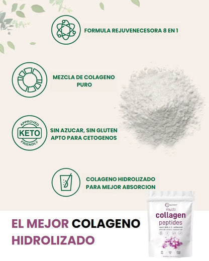 Multi Collagen Peptidos de Colageno